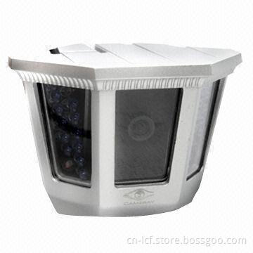 IR Vandalproof Camera, Special Design for Lift Top Corner Surveillance, Used for Indoor or Outdoor